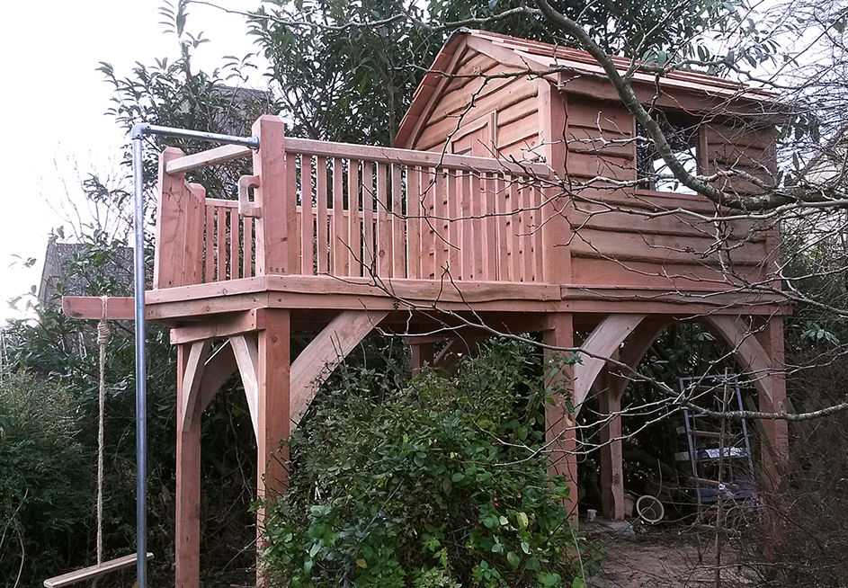 bespoke timber palyhouse in beaminster dorset