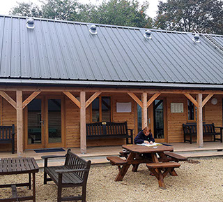 timber porch in bournemouth dorset
