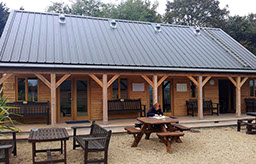 Timber frame porch Bournemouth dorset