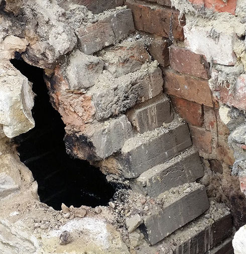 chimney breast repair dorset