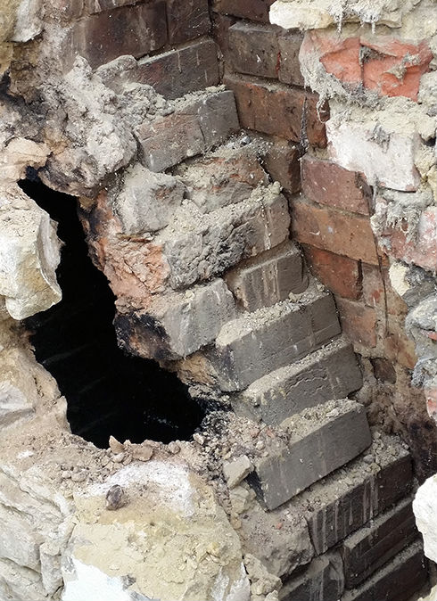 chimney breast repair dorset