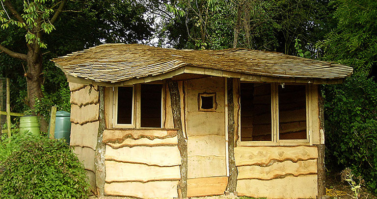 Timber funky shed