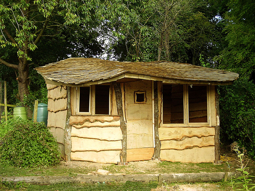 Timber funky shed