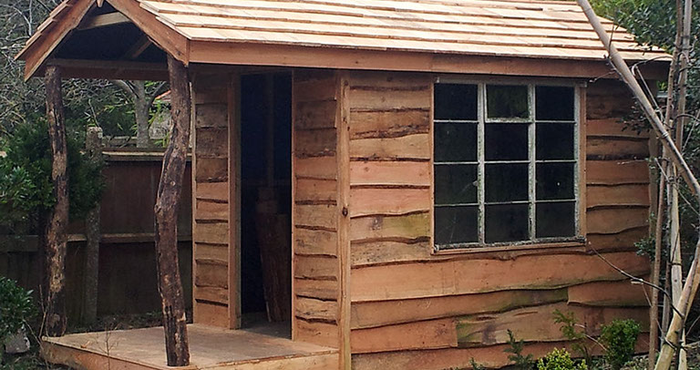 bespoke timber shed studio dorset