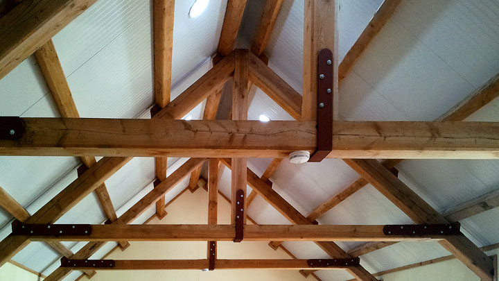 timber frame kitchen extension dorset