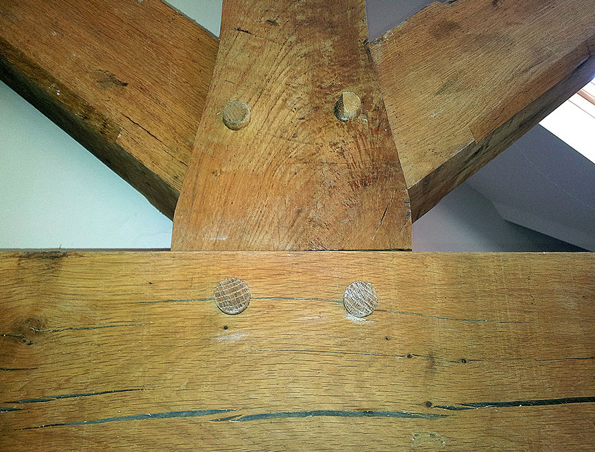 oak frame beam dorset